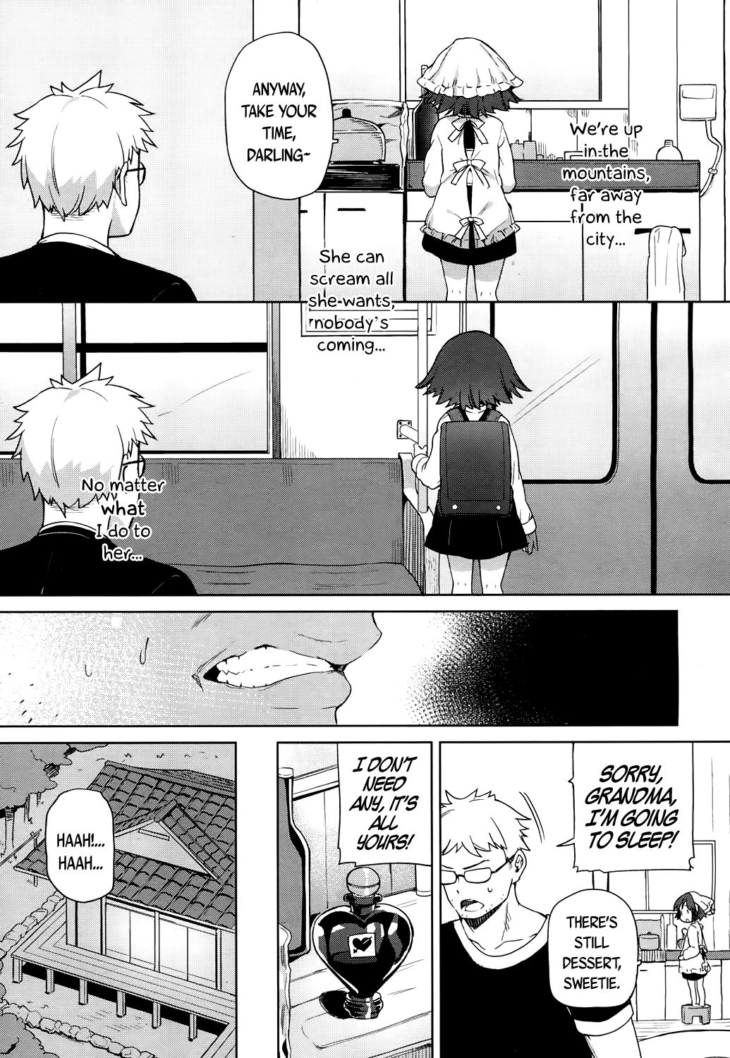 Lolikko ni eroi koto shitemo babaa nanode hinan sareru iware wa nai yo ne - I can lewd the loli all I want, and nobody can criticise me because she's a grandma page 3 full