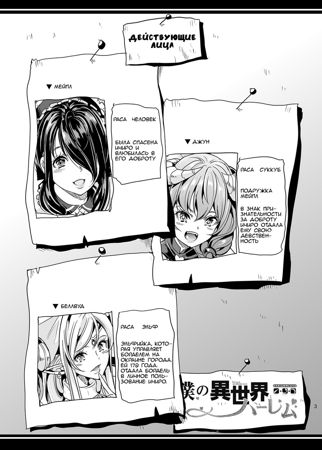 Boku no Isekai Harem 1.5-2.2 | Мой гарем в параллельном мире 1.5-2.2 page 9 full