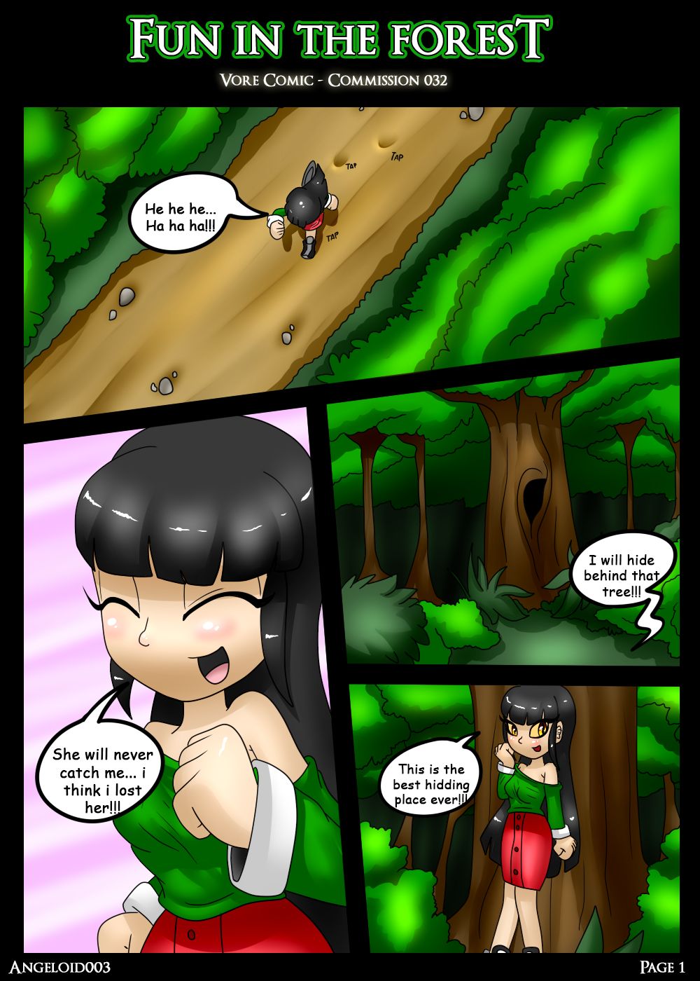 Comm032 - Fun in the Forest page 1 full