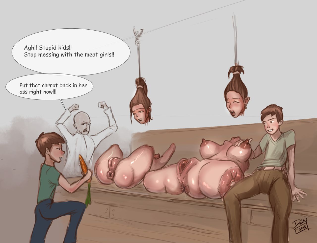 2018 Meatgirls page 7 full