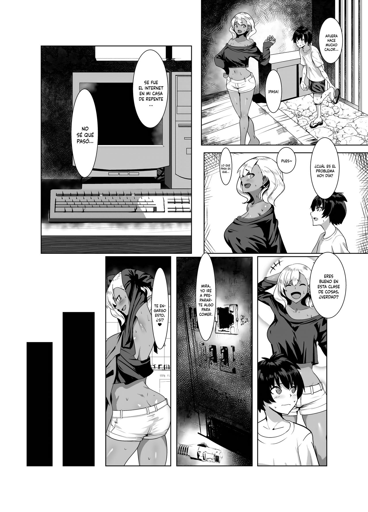 Kuro Gal Hitozuma to Natsuyasumi | Una Gal ama de casa y las vacaciones de verano page 3 full
