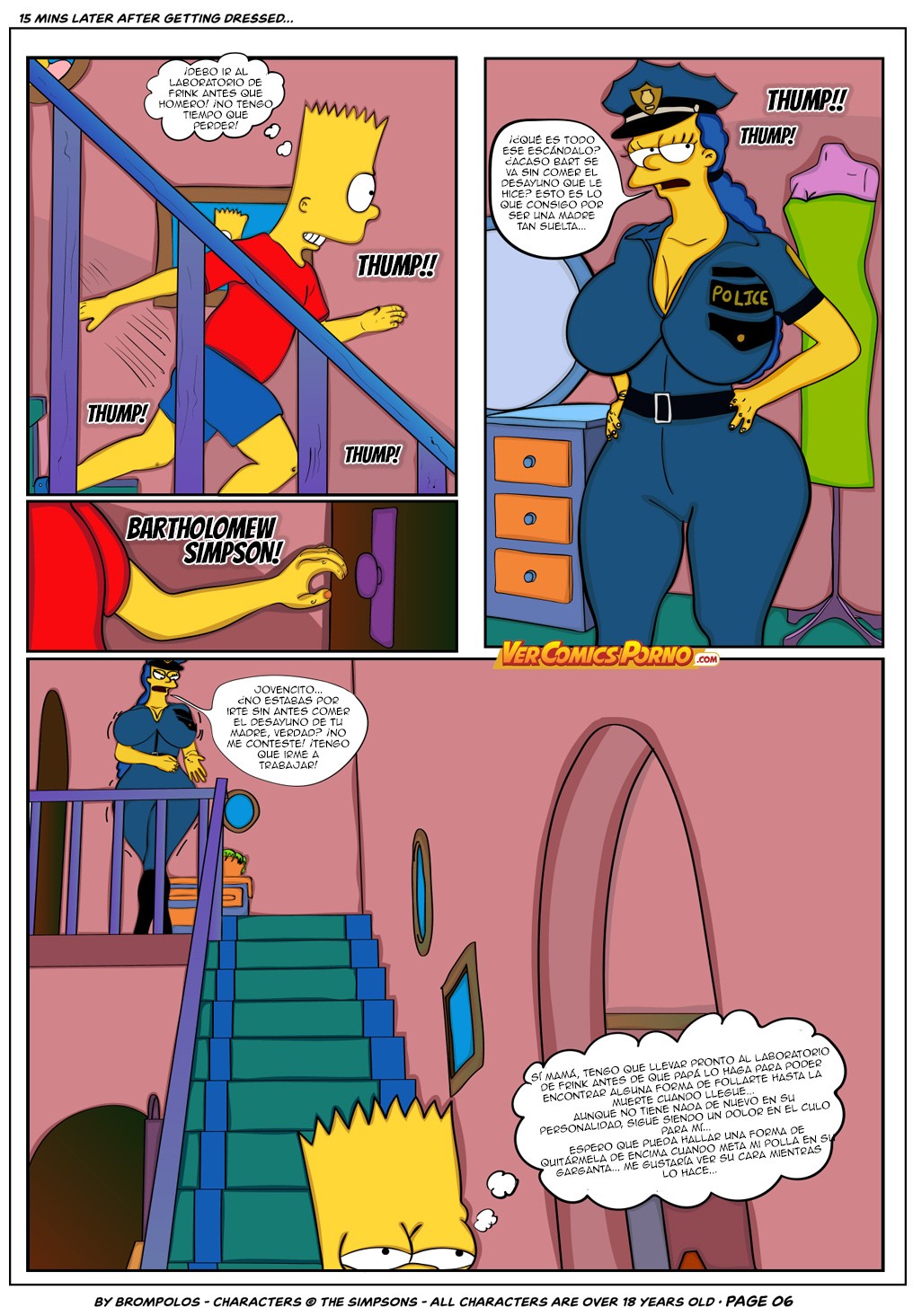 Brompolos The-Simpsons are The Sexenteins page 9 full