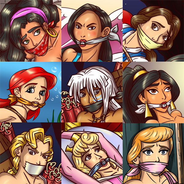 Cartoon Character Set page 1 full