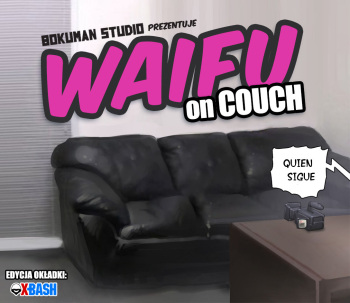 - Waifu on couch cover
