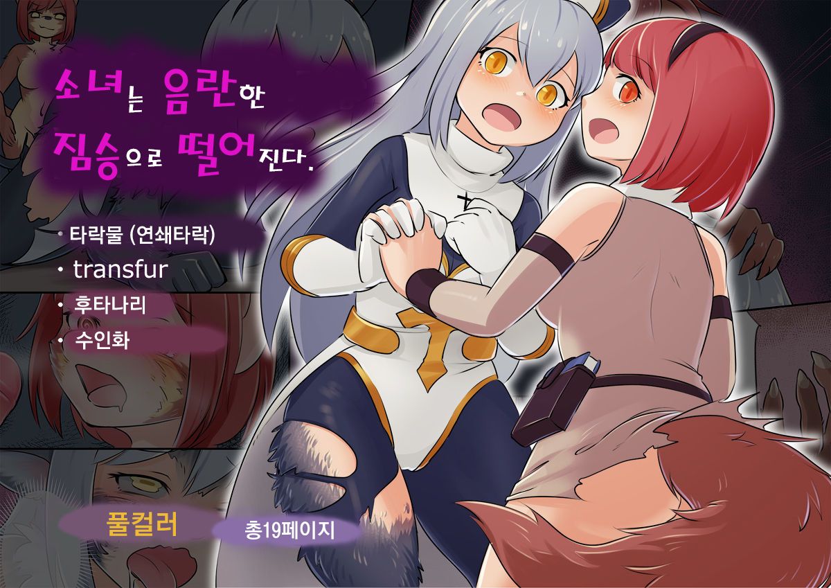 Shoujo wa Midara na Kemono ni Ochiru | 소녀는 음란한 짐승으로 떨어진다 page 1 full