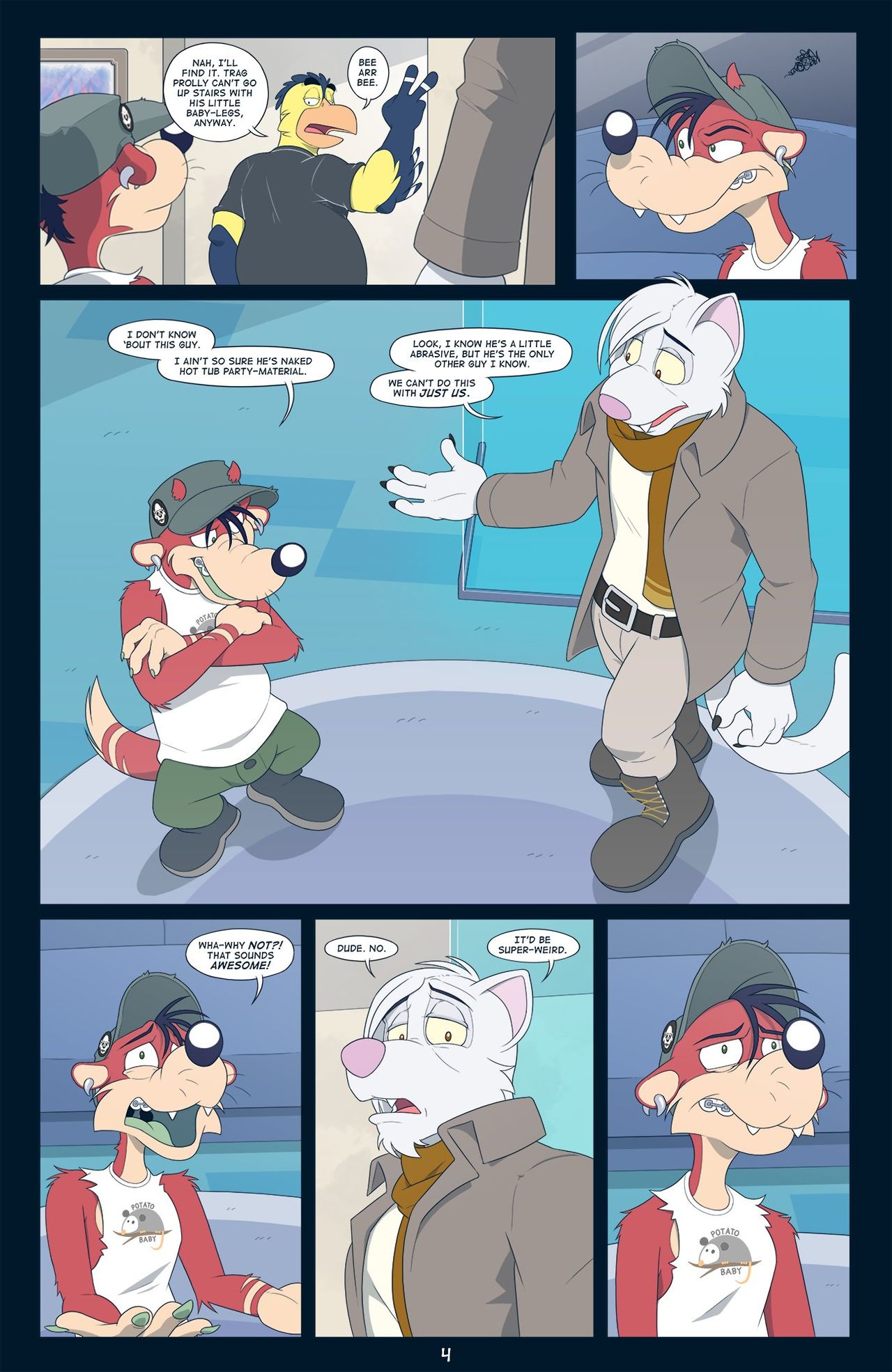 Naked Hot Tub Party page 5 full