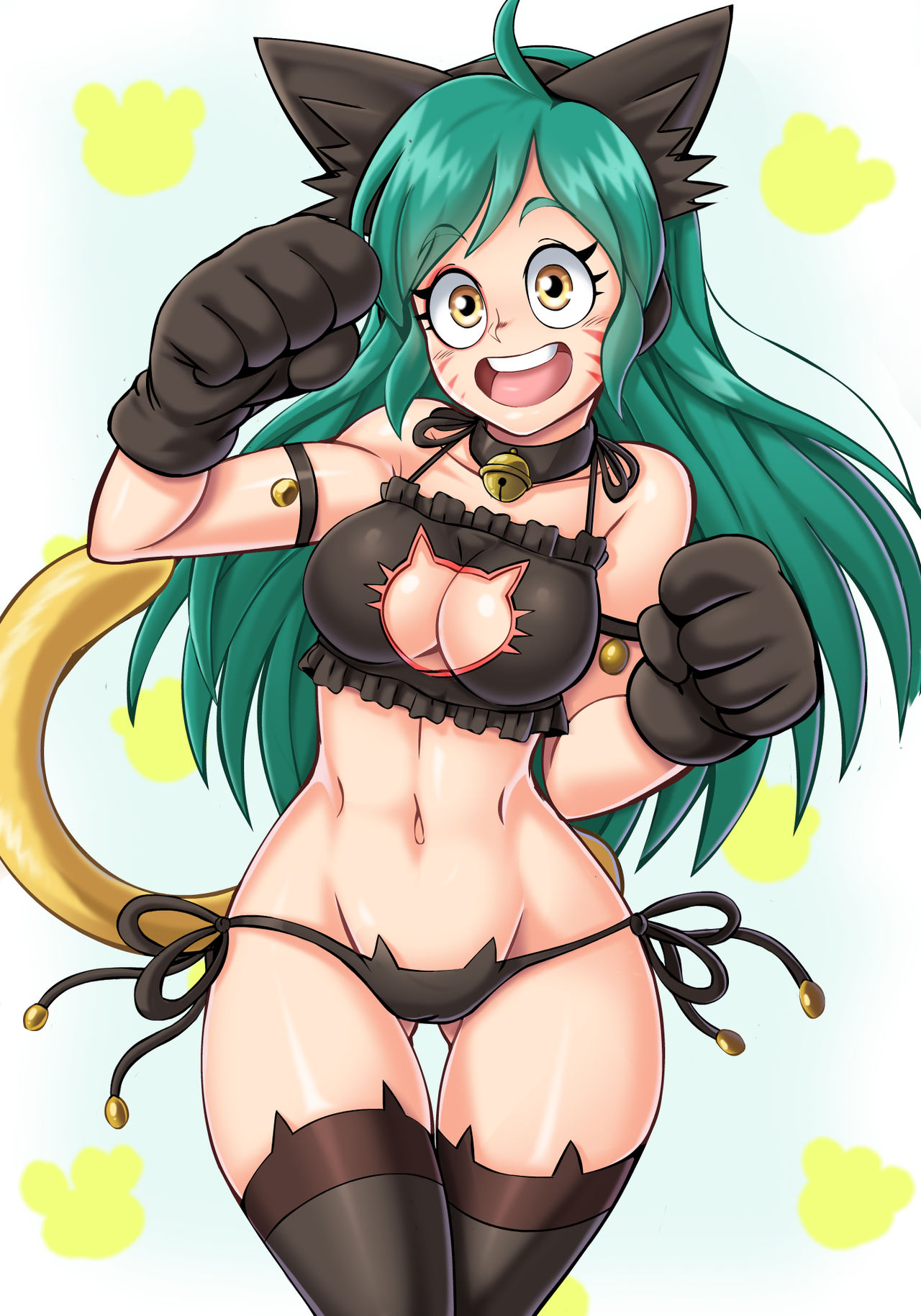 Cat Keyhole Bra Collection page 2 full