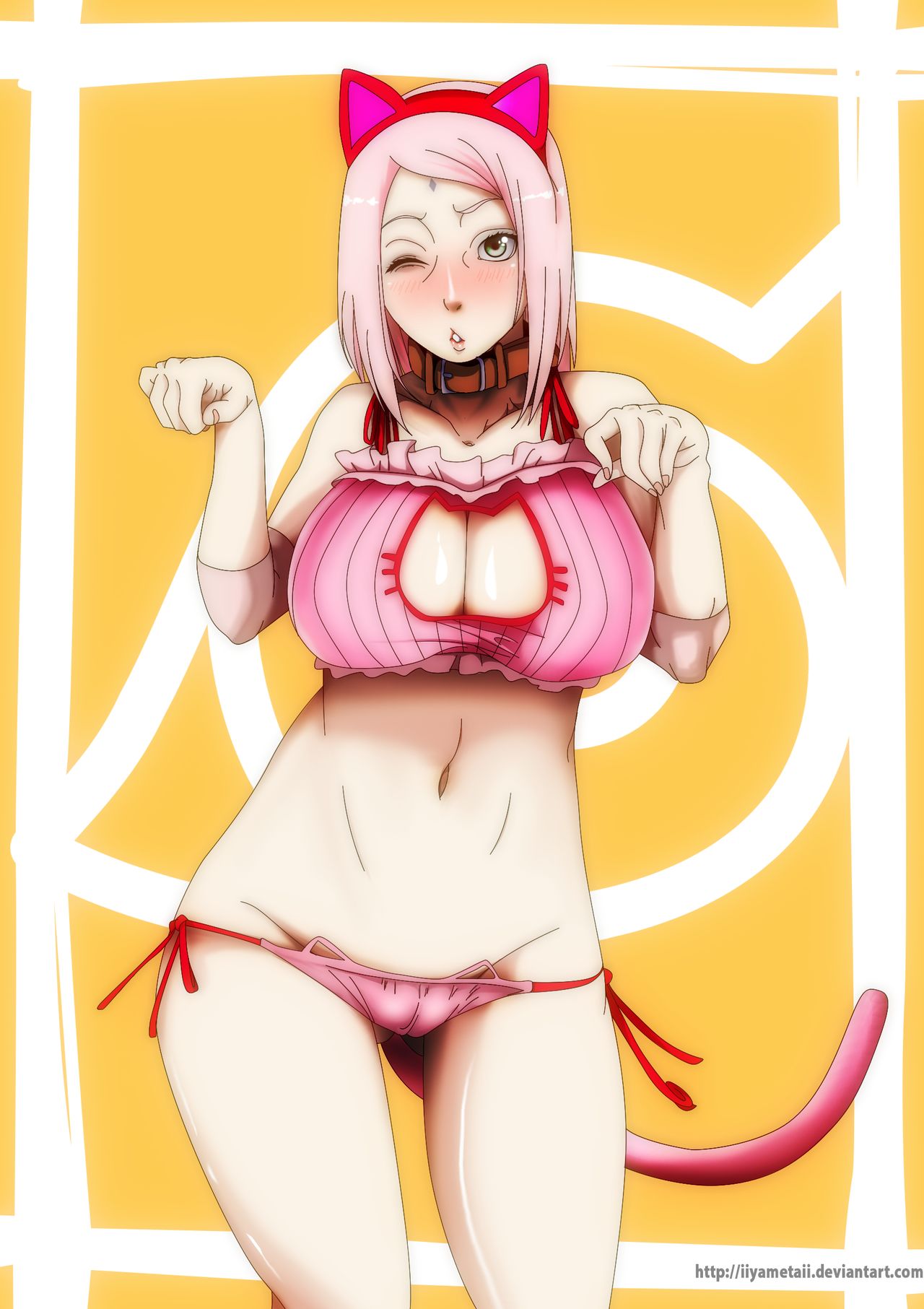 Cat Keyhole Bra Collection page 7 full