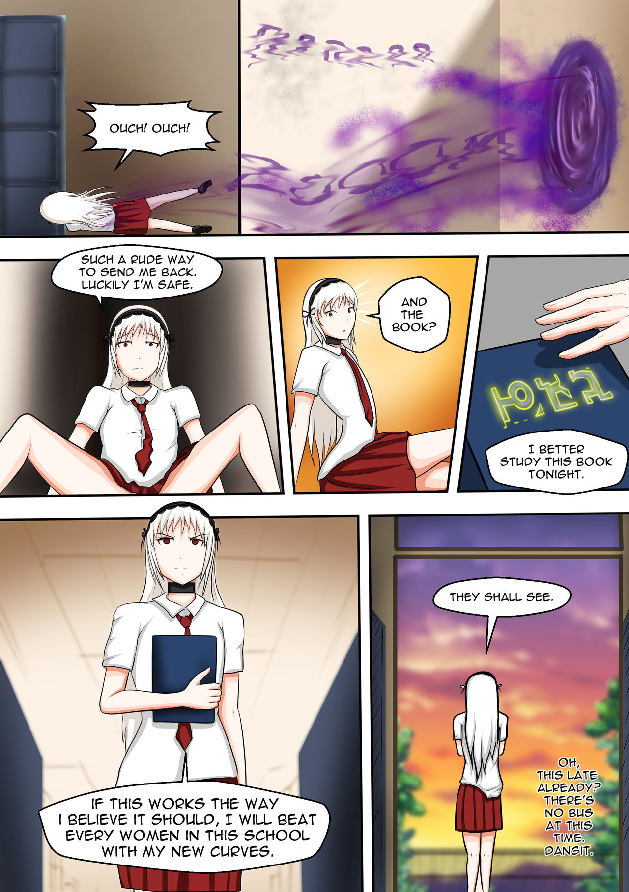 The Power of the Spirits page 8 full