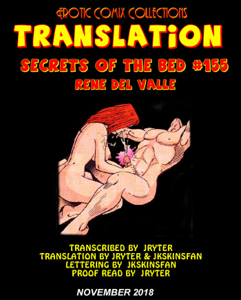 SECRETS OF THRE BED #155 - A JKSKINSFAN / JRYTER TRANSLATION cover