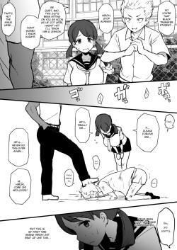 4P Manga Kokujin no Tenkousei ni Osananajimi o NTR ru