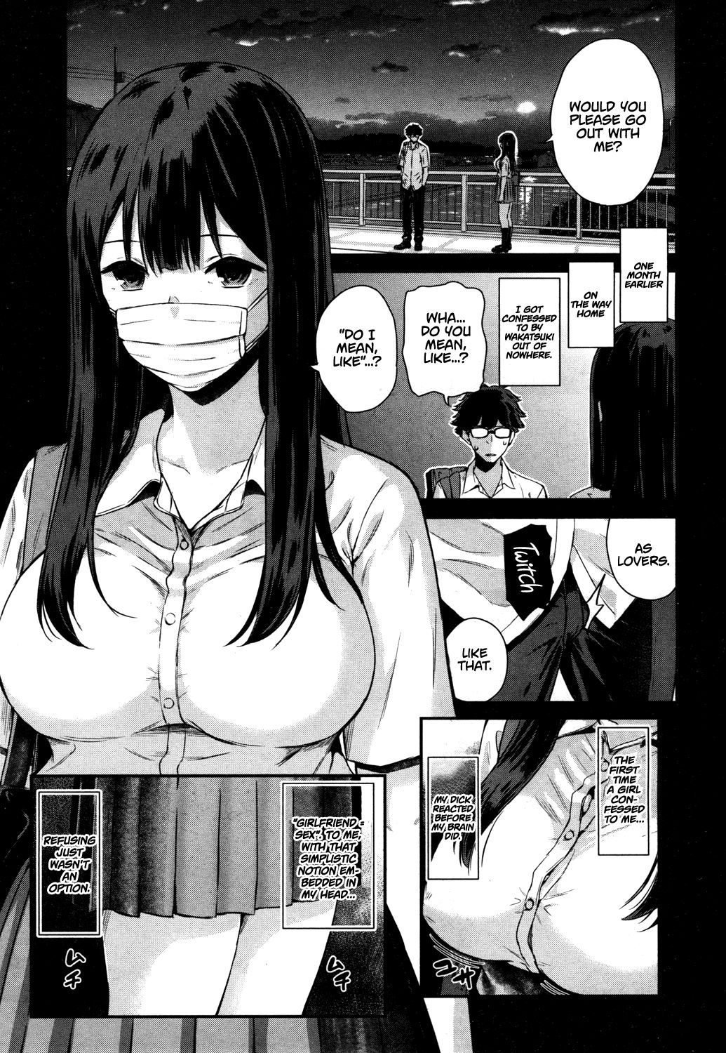 Wakatsuki, Mask o Totteyo! | Wakatsuki, Take Off Your Mask! page 9 full