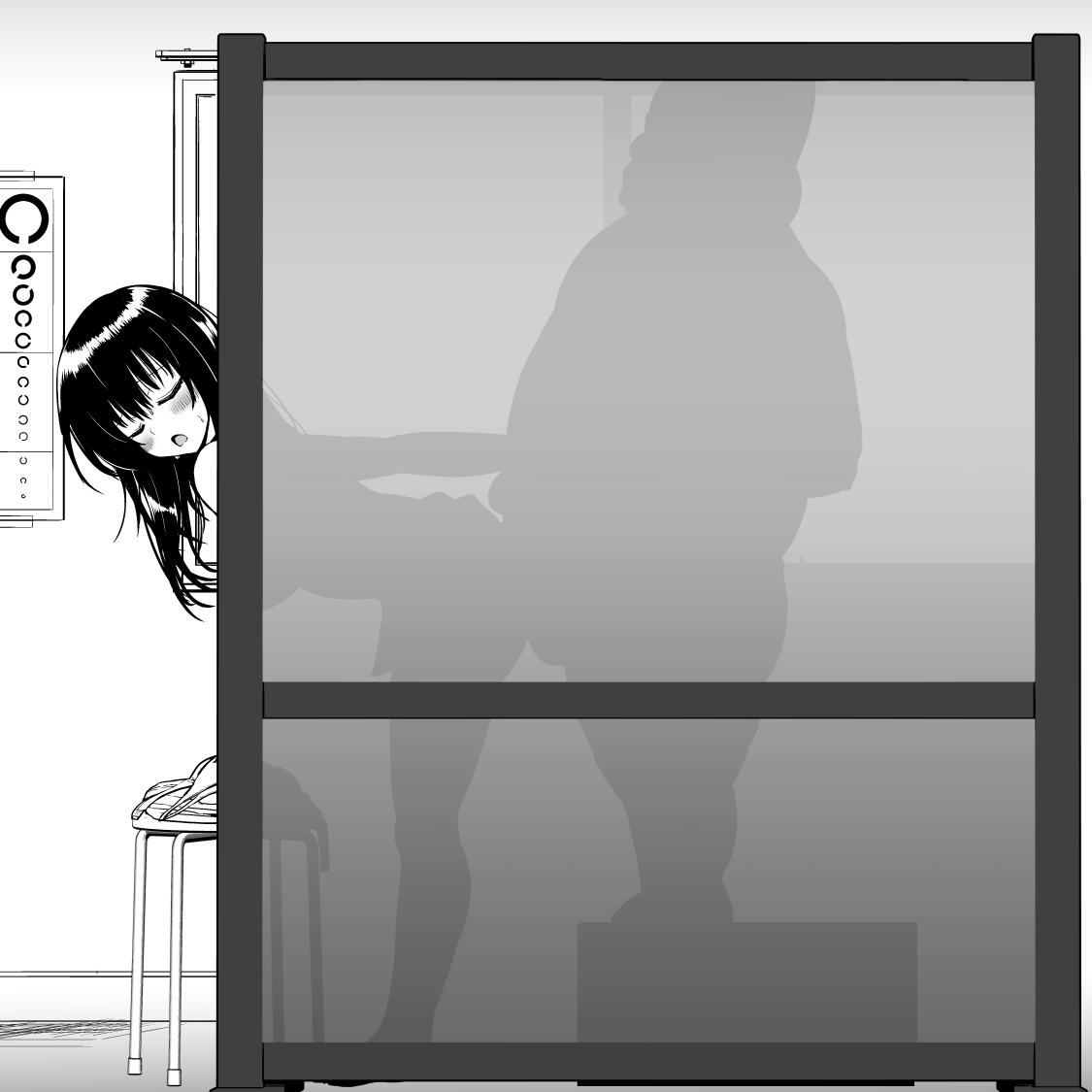 Kotegawa x Kouchou Silhouette Hokenshitsu page 10 full