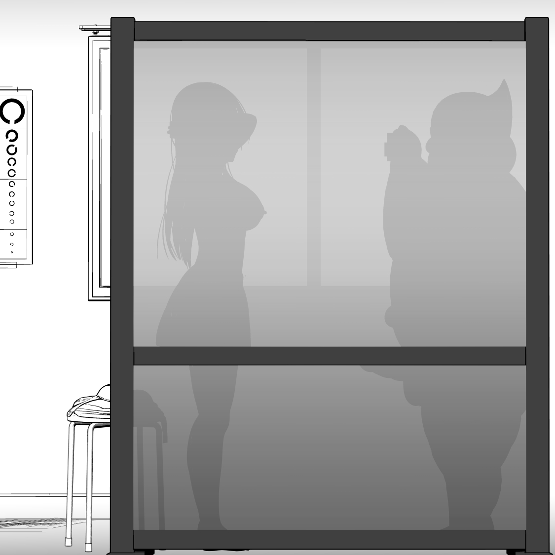 Kotegawa x Kouchou Silhouette Hokenshitsu page 3 full