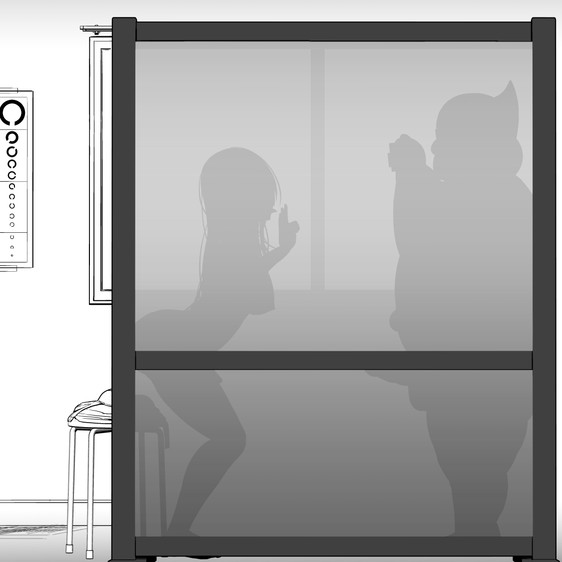 Kotegawa x Kouchou Silhouette Hokenshitsu page 4 full