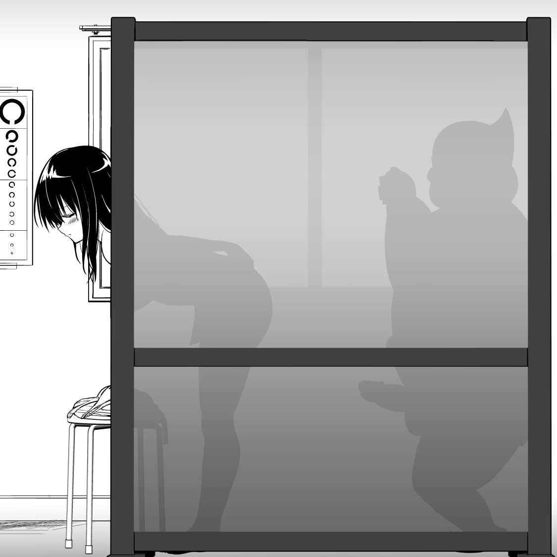 Kotegawa x Kouchou Silhouette Hokenshitsu page 5 full