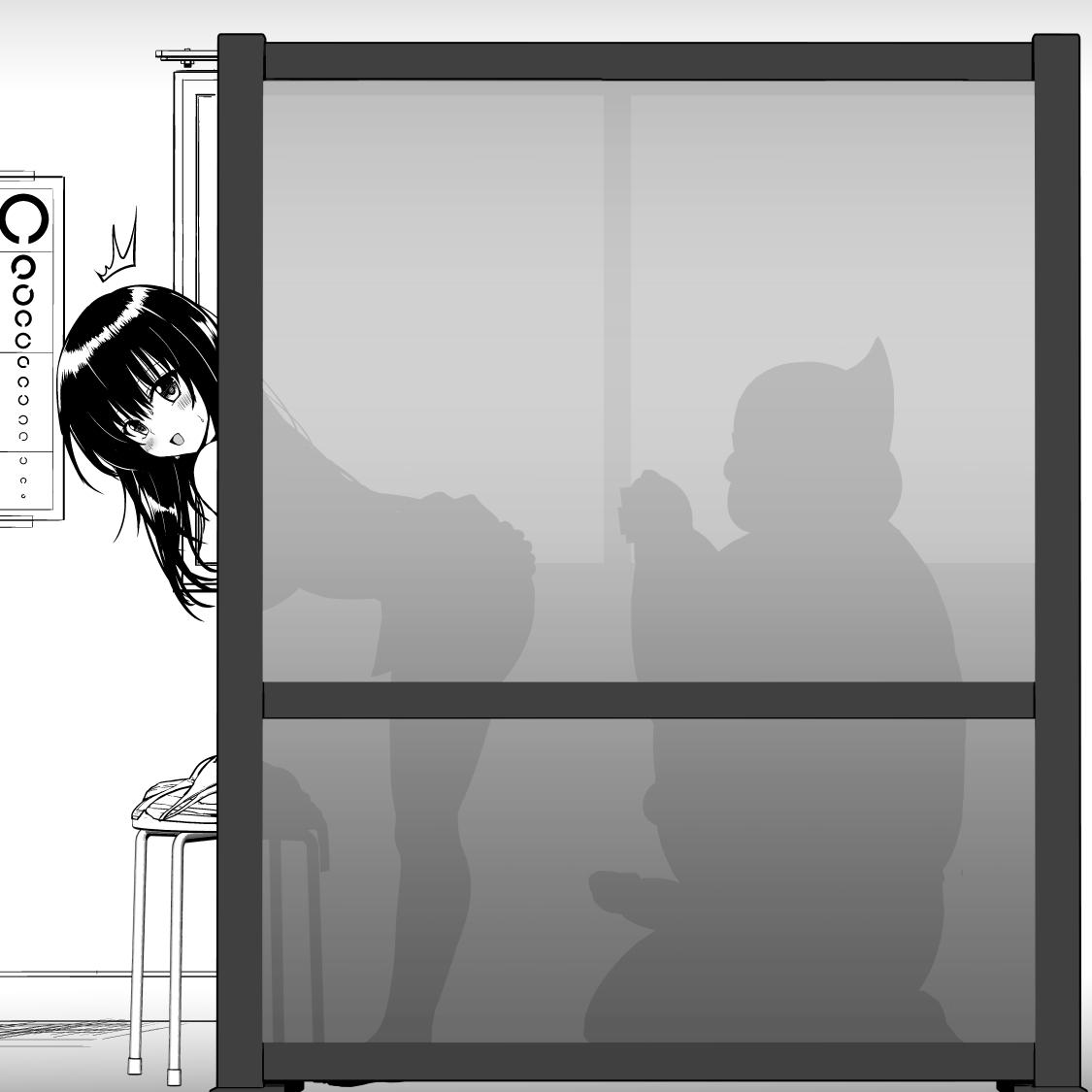 Kotegawa x Kouchou Silhouette Hokenshitsu page 6 full