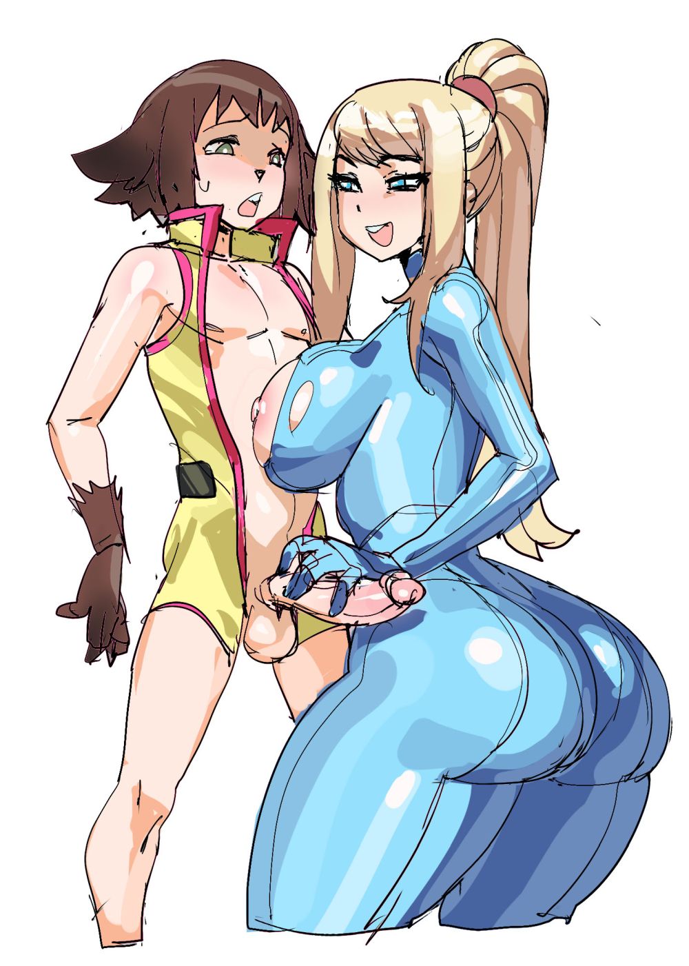 Samus x Shota Set page 1 full