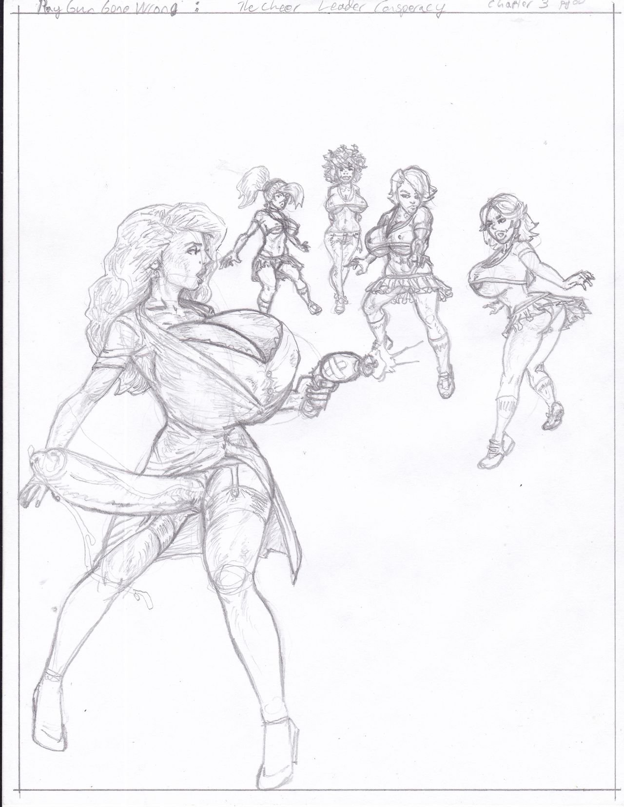 Ray Gun chapter 3 page 1 full