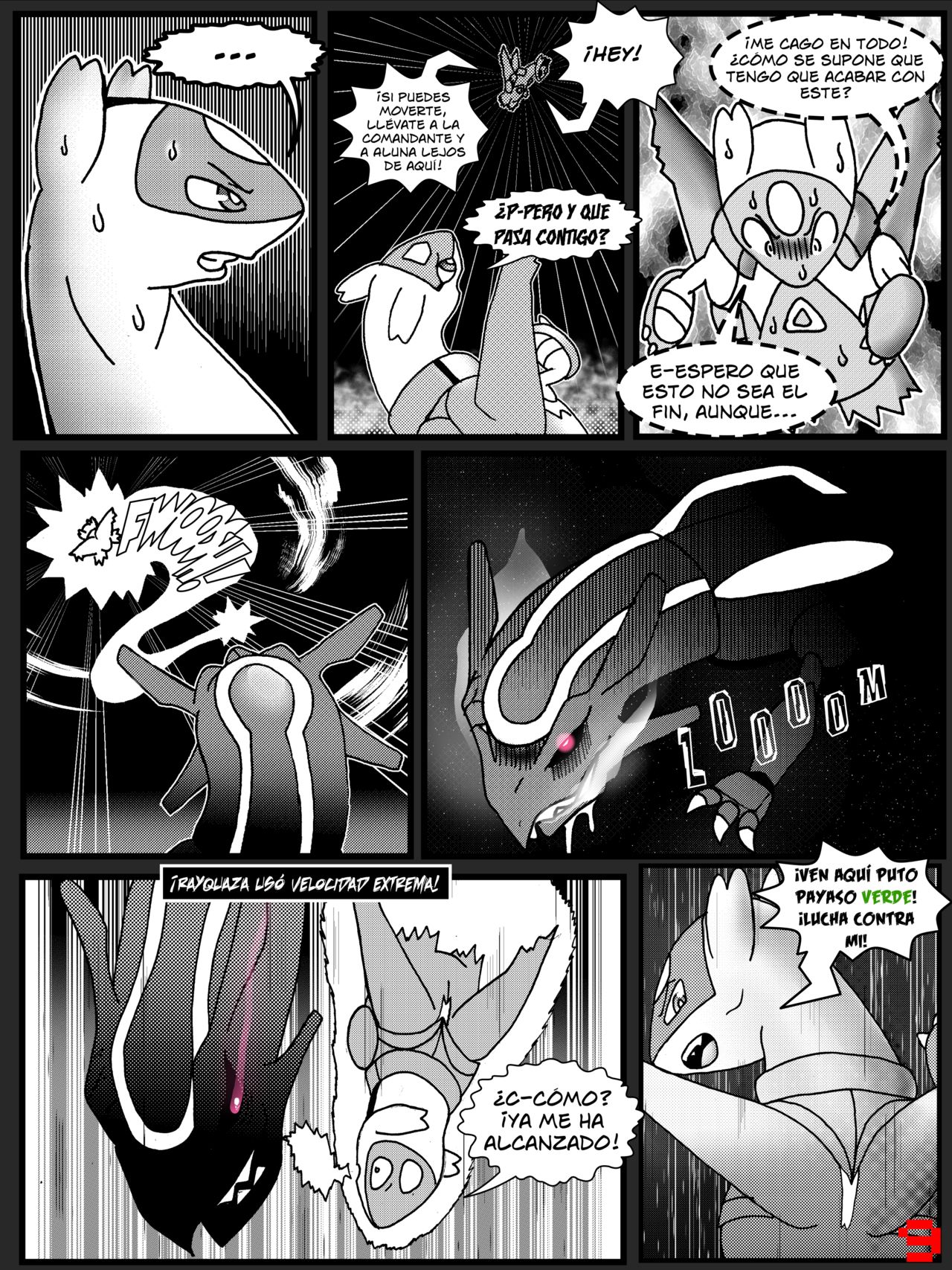 Pocket Monsters - Garden of Eden #10 - Escaping death page 9 full