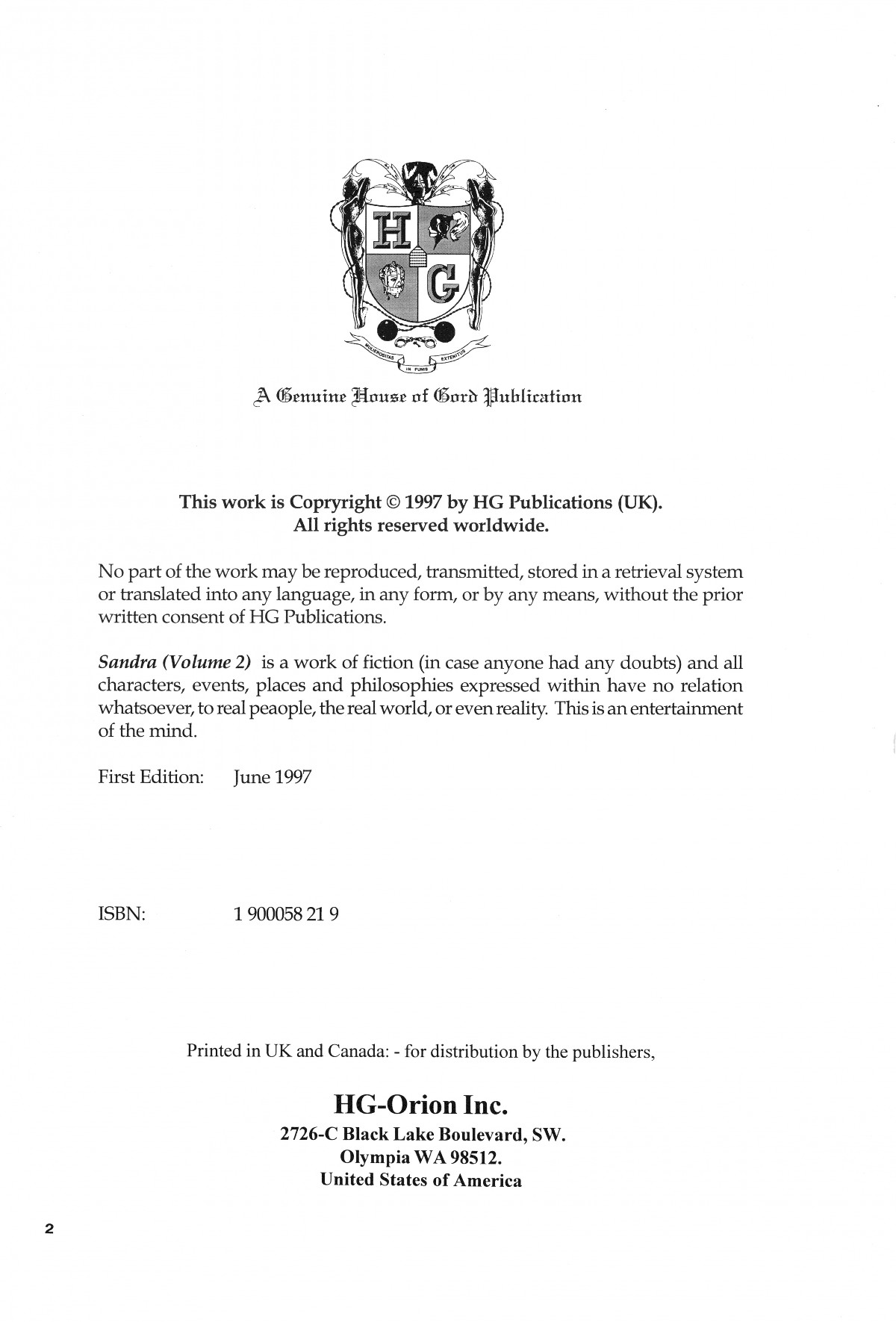House of Gord HBD-03 - Sandra vol2. page 3 full