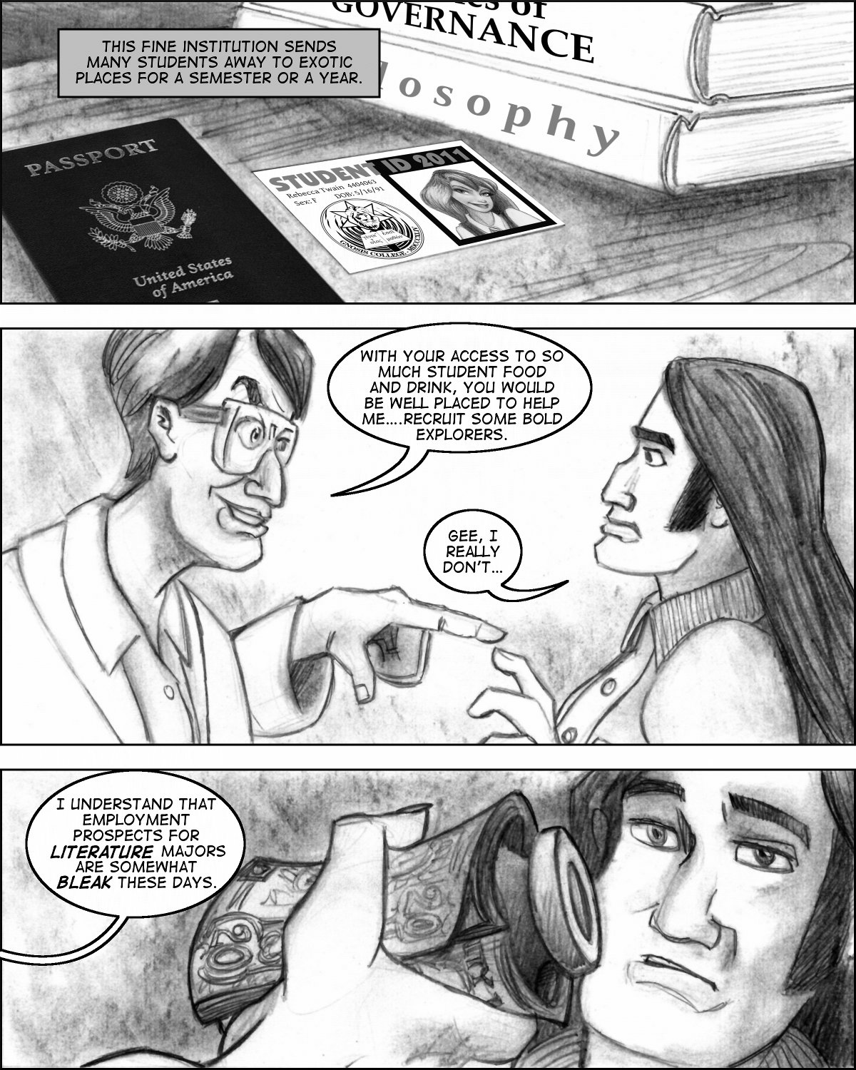 Tales of Gnosis College Comix Vol. 2 - Study Abroad page 7 full