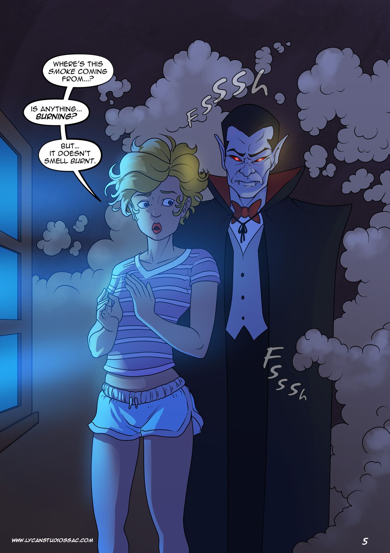 Terror in My Room page 7 full