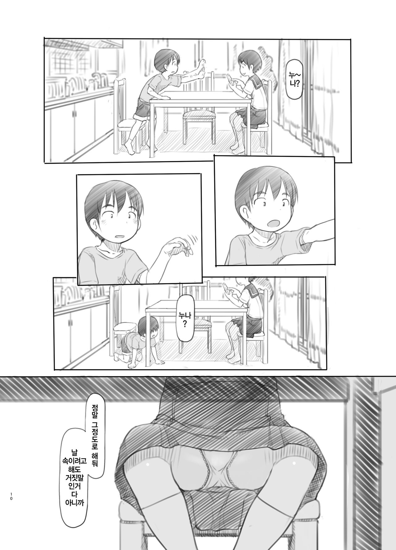 Sei ni Kyoumi ga Detekita Otouto ni Jikan Teishi Appli o Ataete Mita | 성에 흥미가 생기기 시작한 동생한테 시간정지 어플을 줘봤다 page 9 full