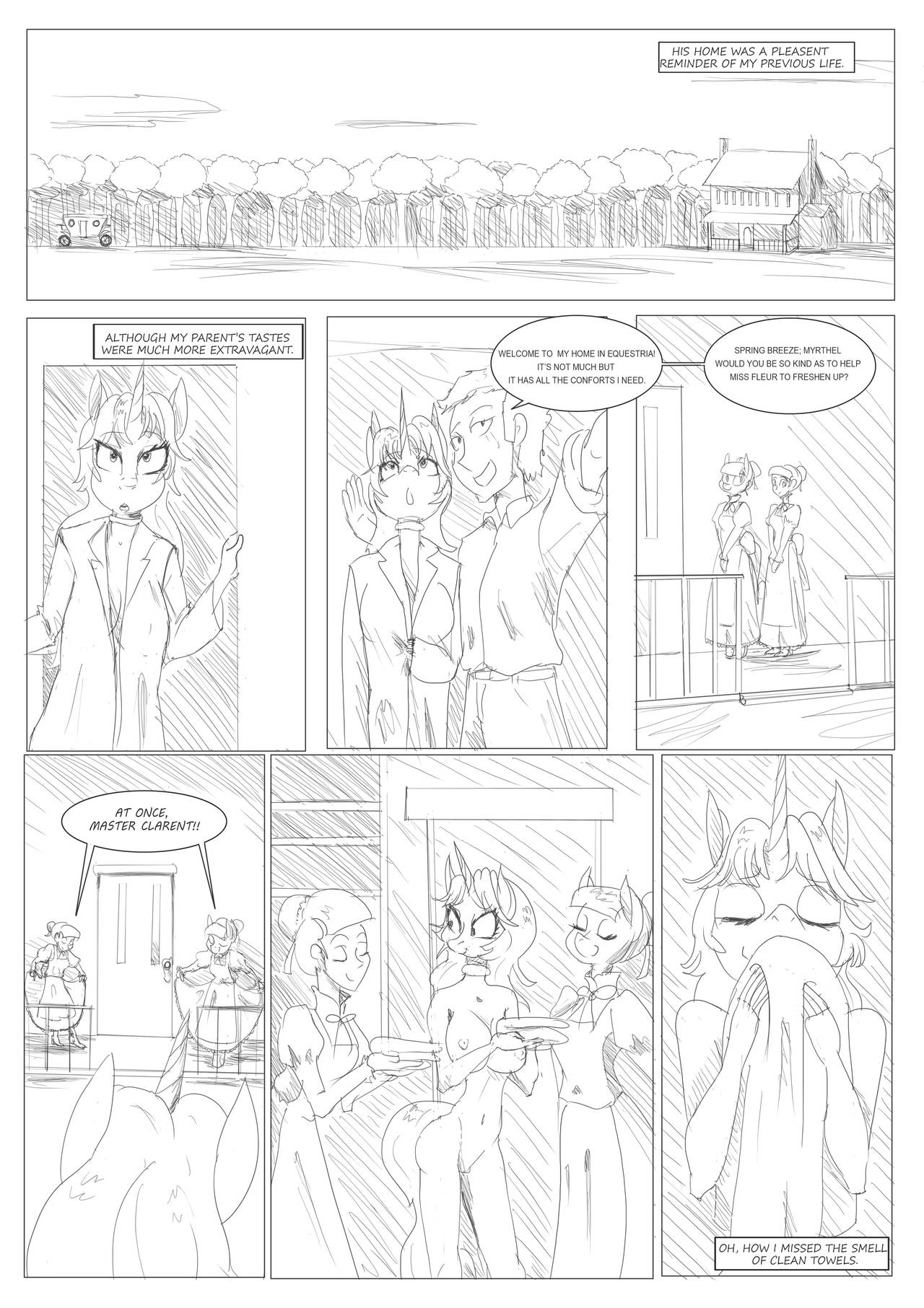 Fleur's Prison Adventure page 10 full