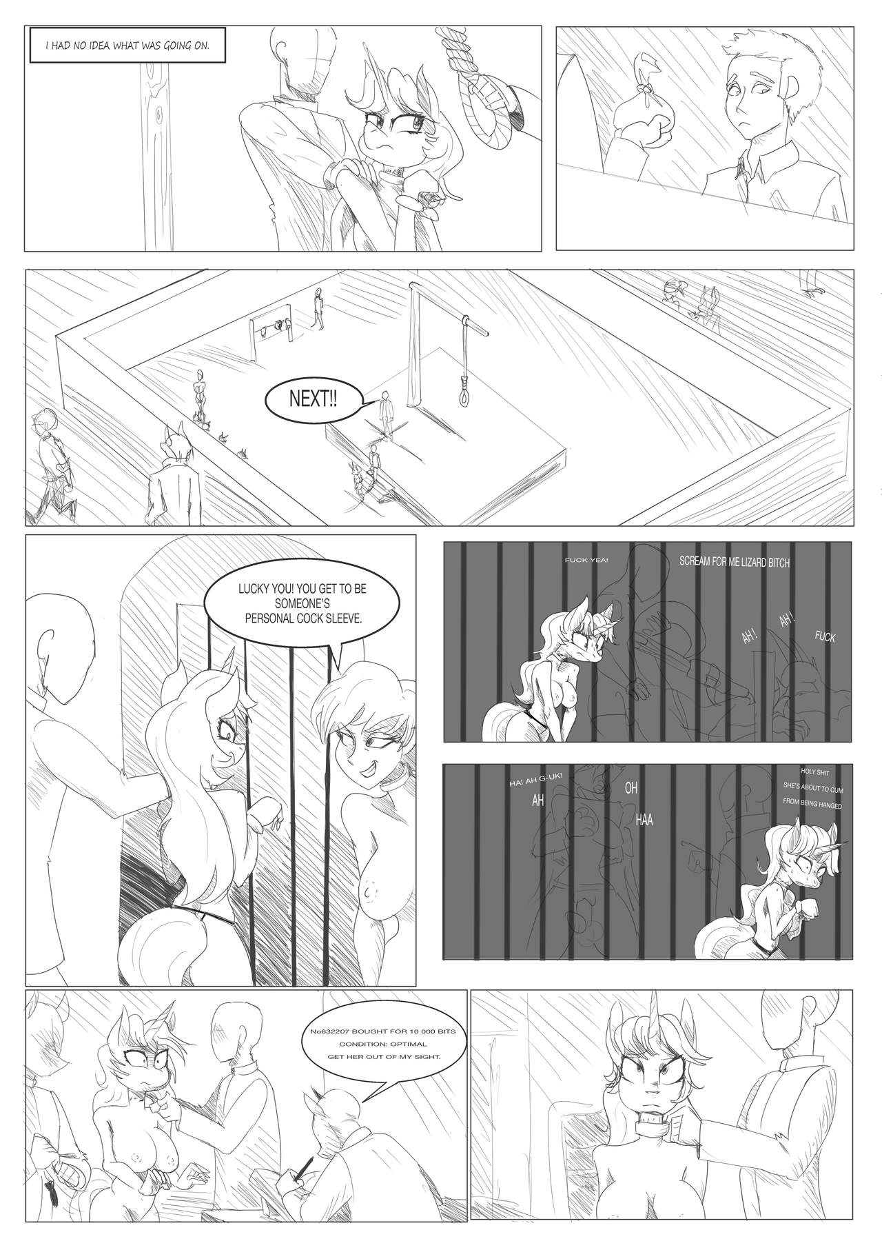 Fleur's Prison Adventure page 5 full