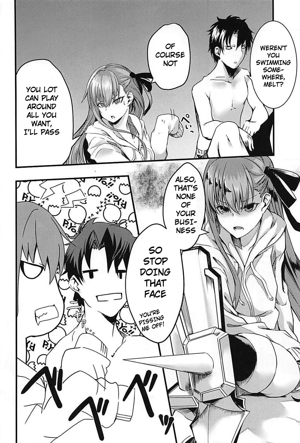 Melt ga Mizugi ni Kigaetara. | What Melt Looks Like in Her Swimsuit. page 5 full