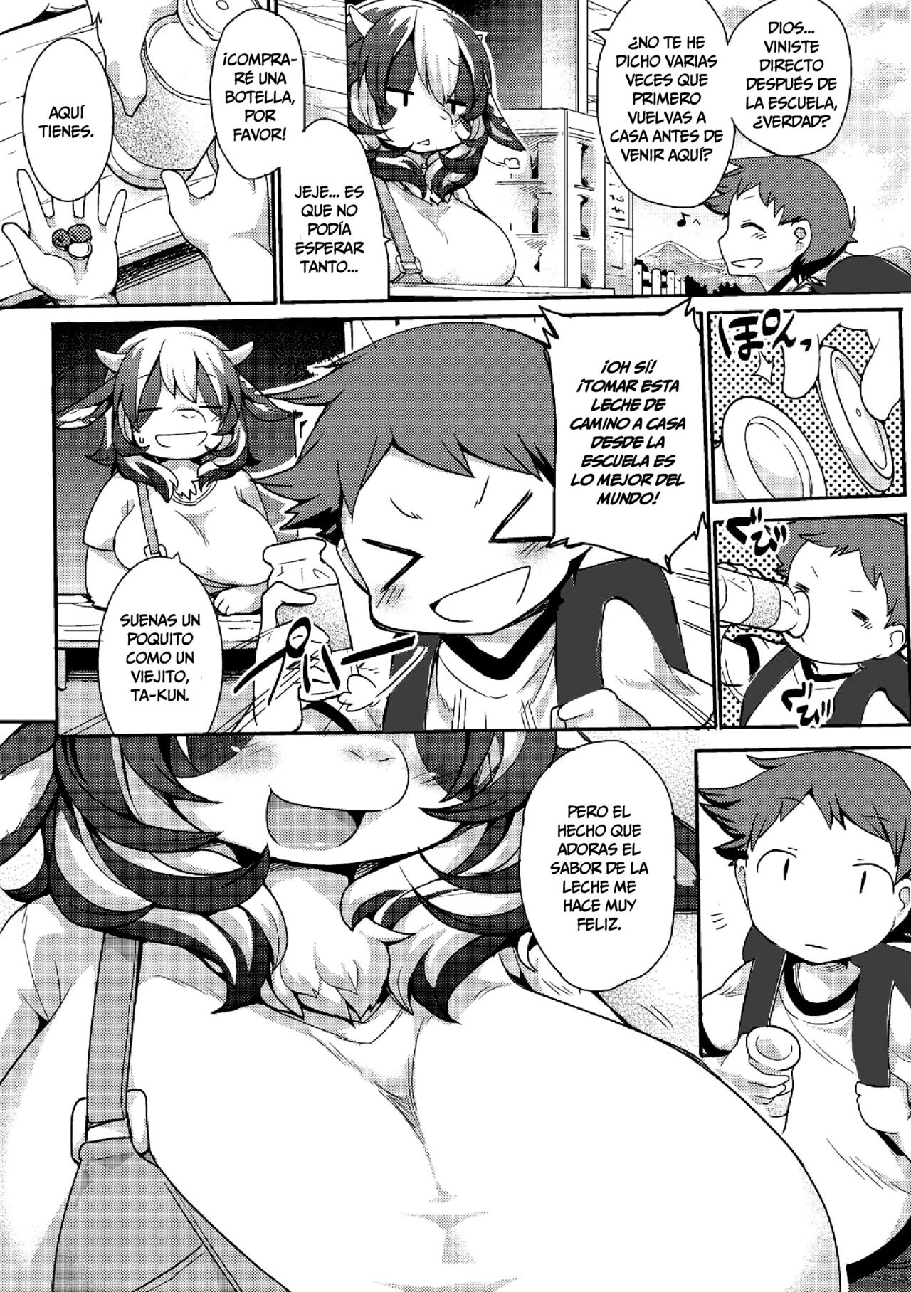 Gyuunyuu no Oishii Tsukuri kata | Cómo hacer Leche Deliciosa page 2 full