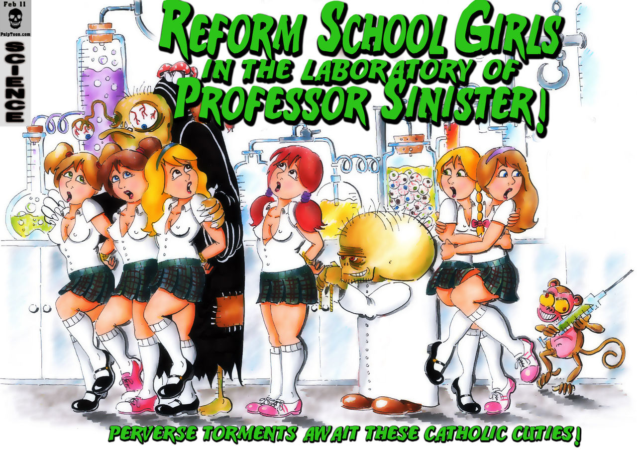 Reform School Girls in the Laboratory of Professor page 1 full