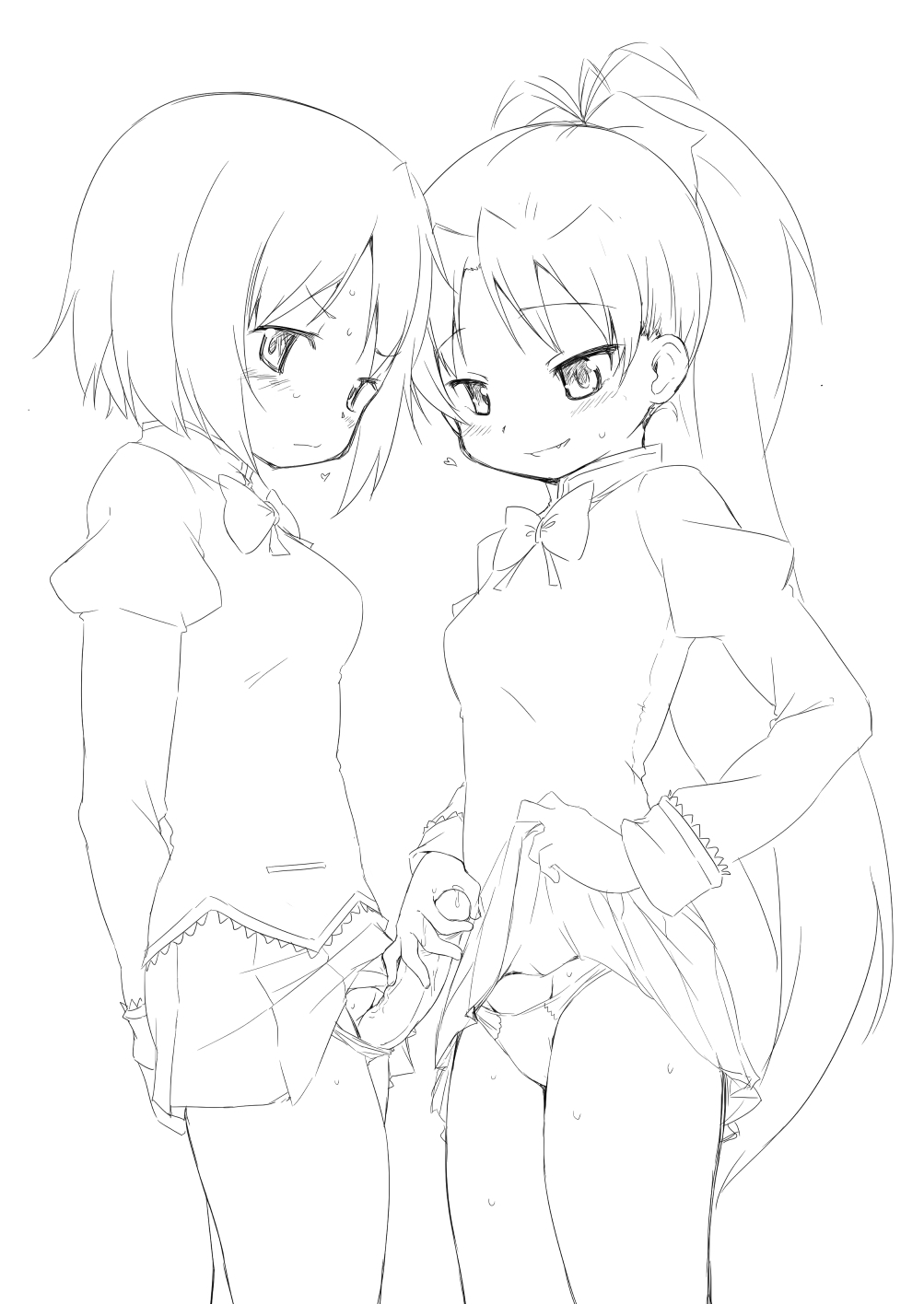 Kyouko &amp; Sayaka page 1 full