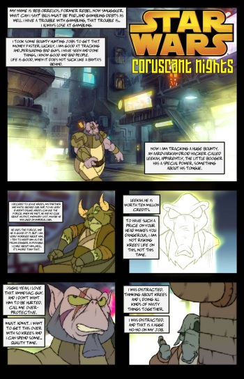 Coruscant Nights cover