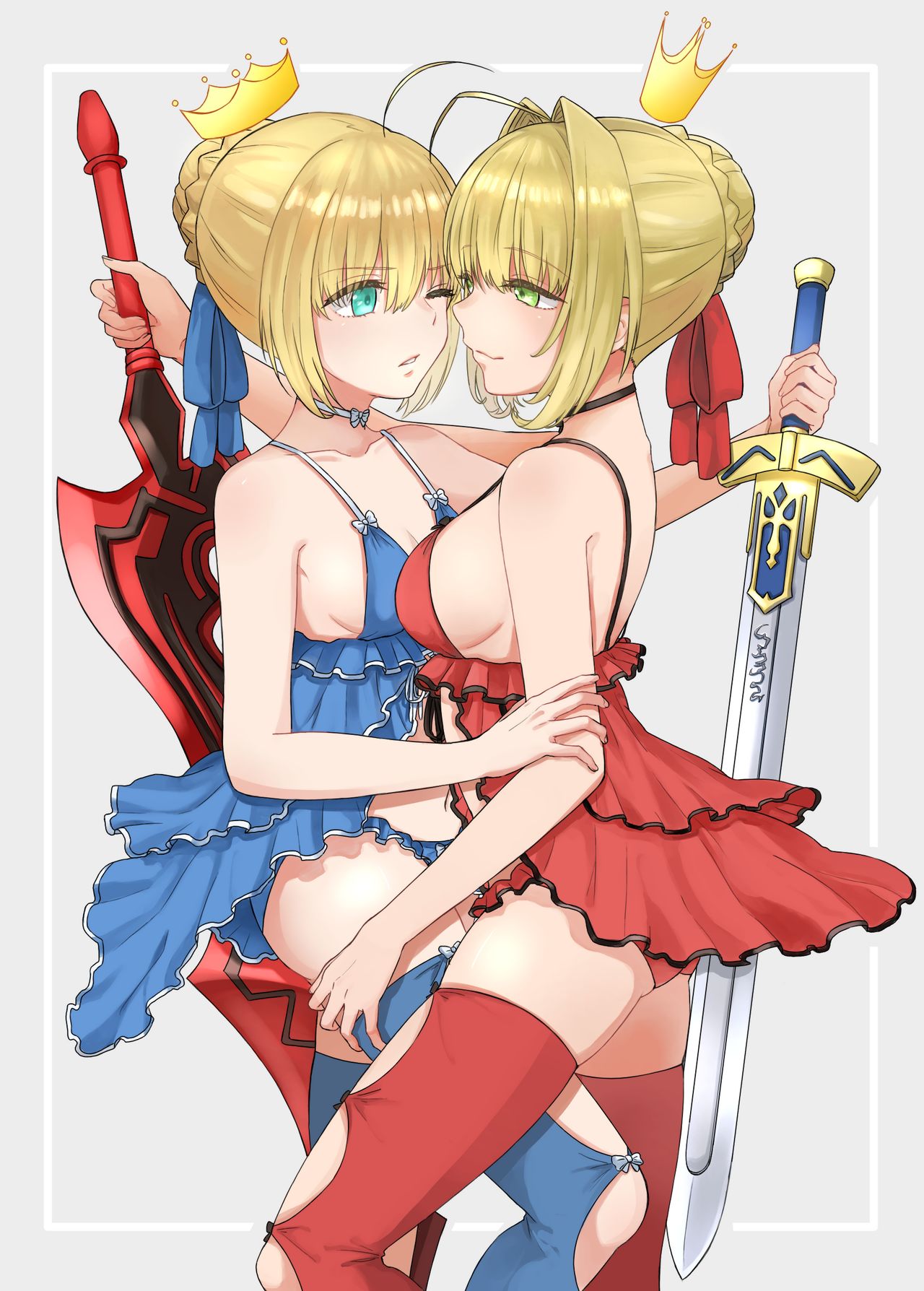 Japanese Emperor Nero x Japanese King Arthur page 7 full