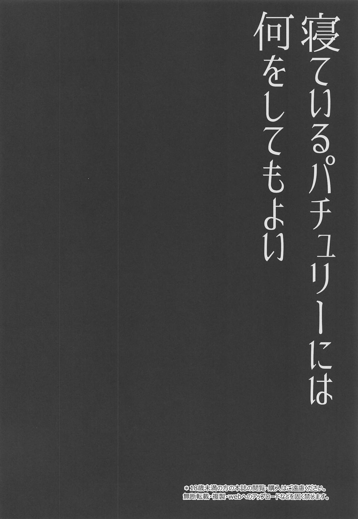 Neteiru Patchouli ni wa Nani o Shite mo Yoi page 3 full