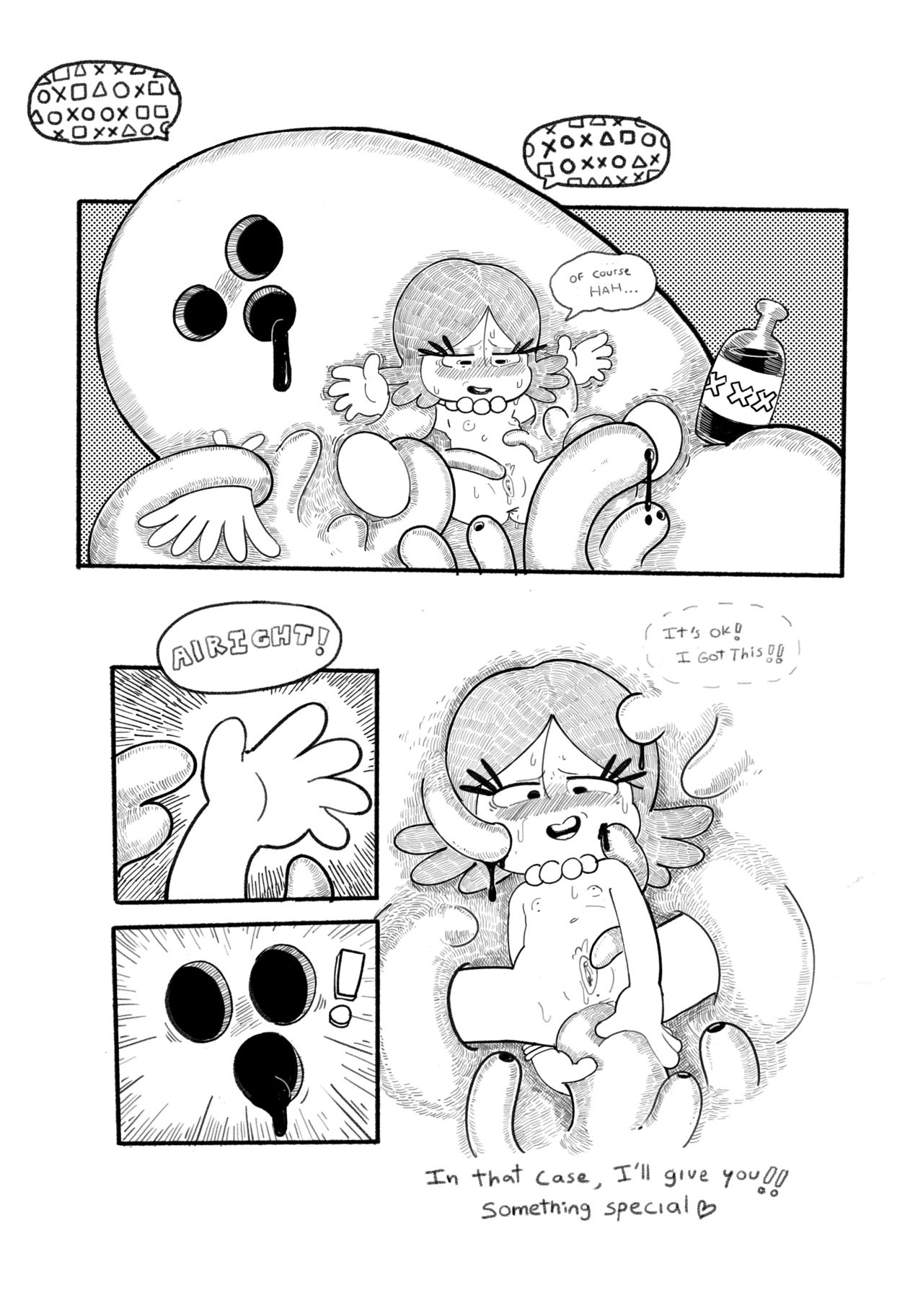 My Husband is a Albino Slime Monster and to Show How Much I Love Him I'm Going to Let Him Put It in My Ass page 6 full