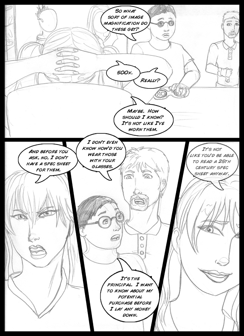 Weird Shop Trio page 7 full