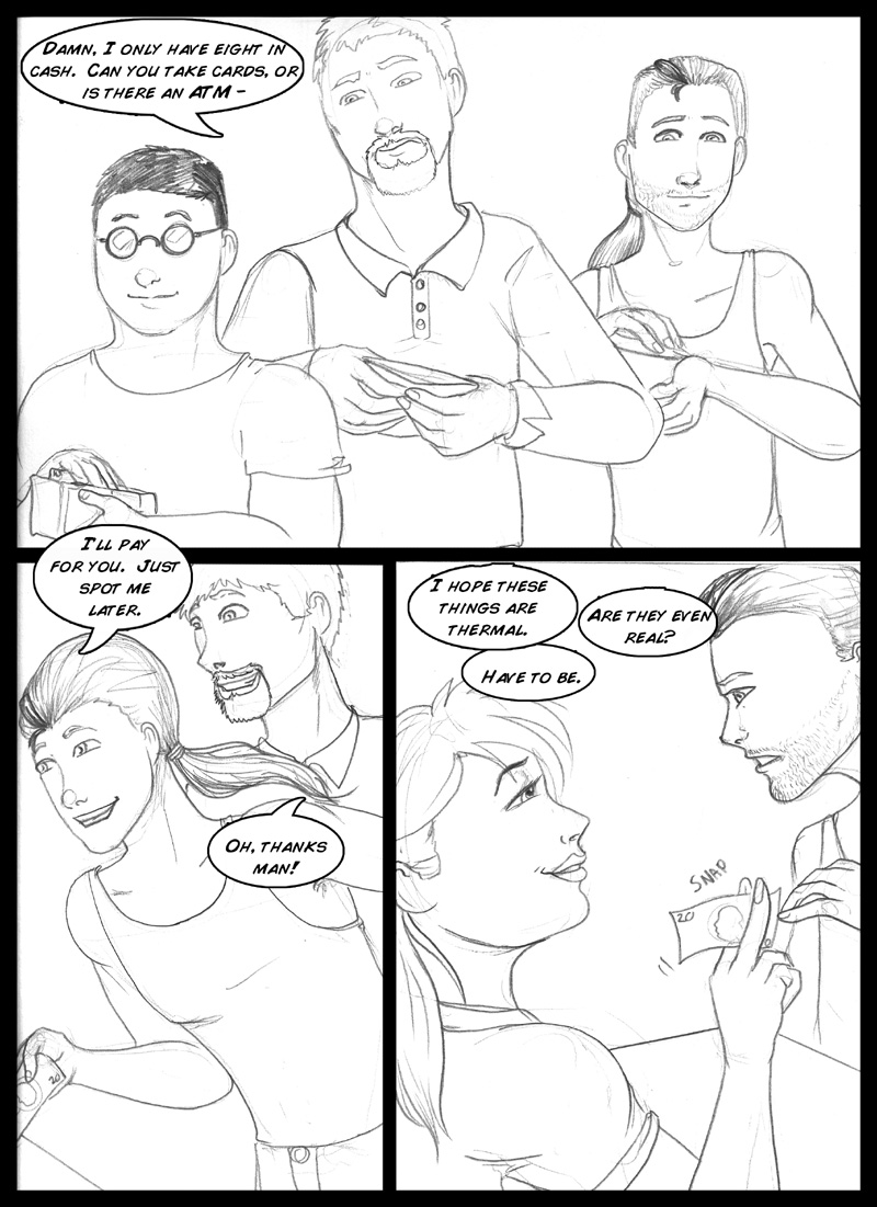 Weird Shop Trio page 9 full