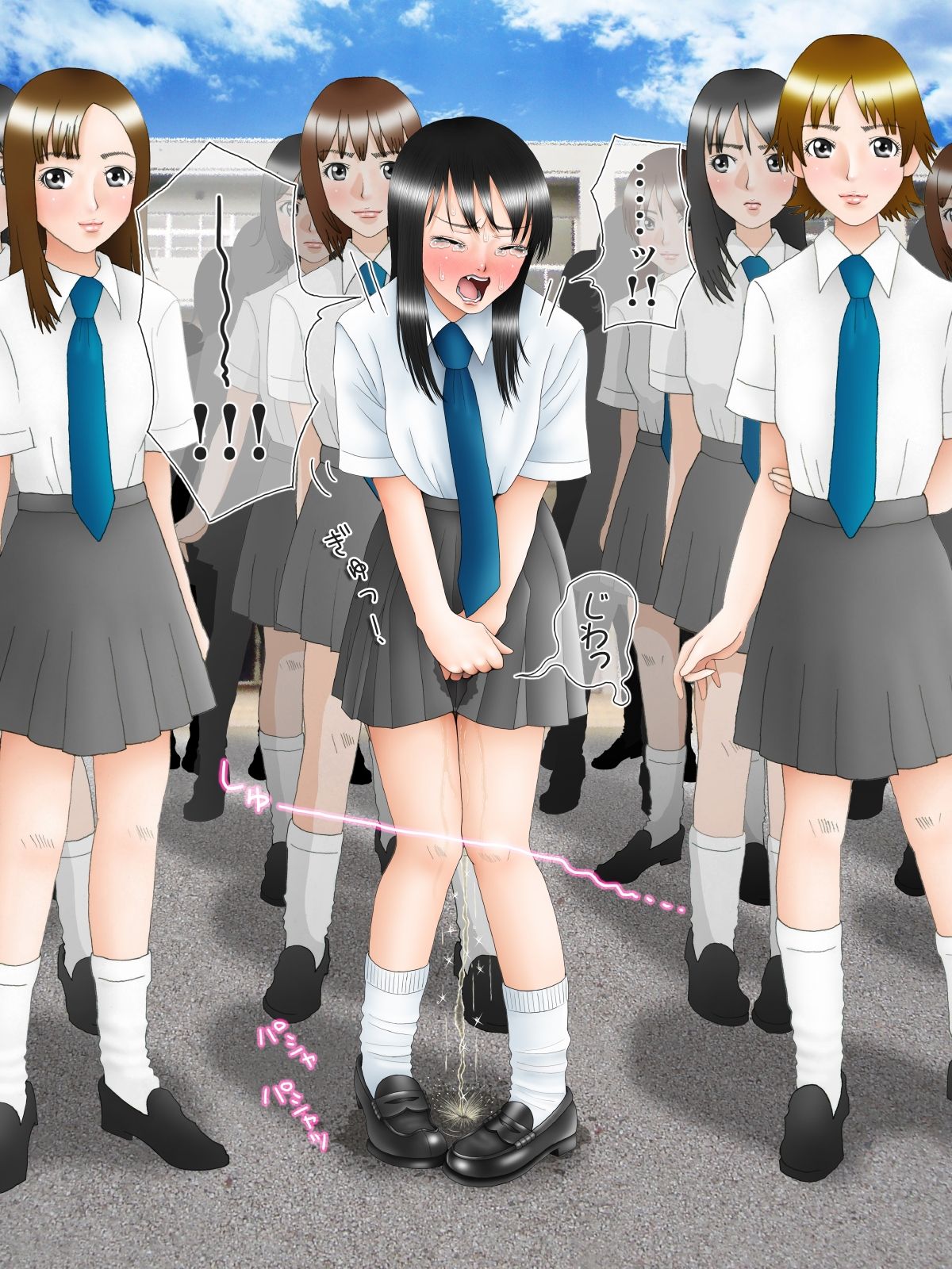 Omorashing Musume. 2 page 6 full