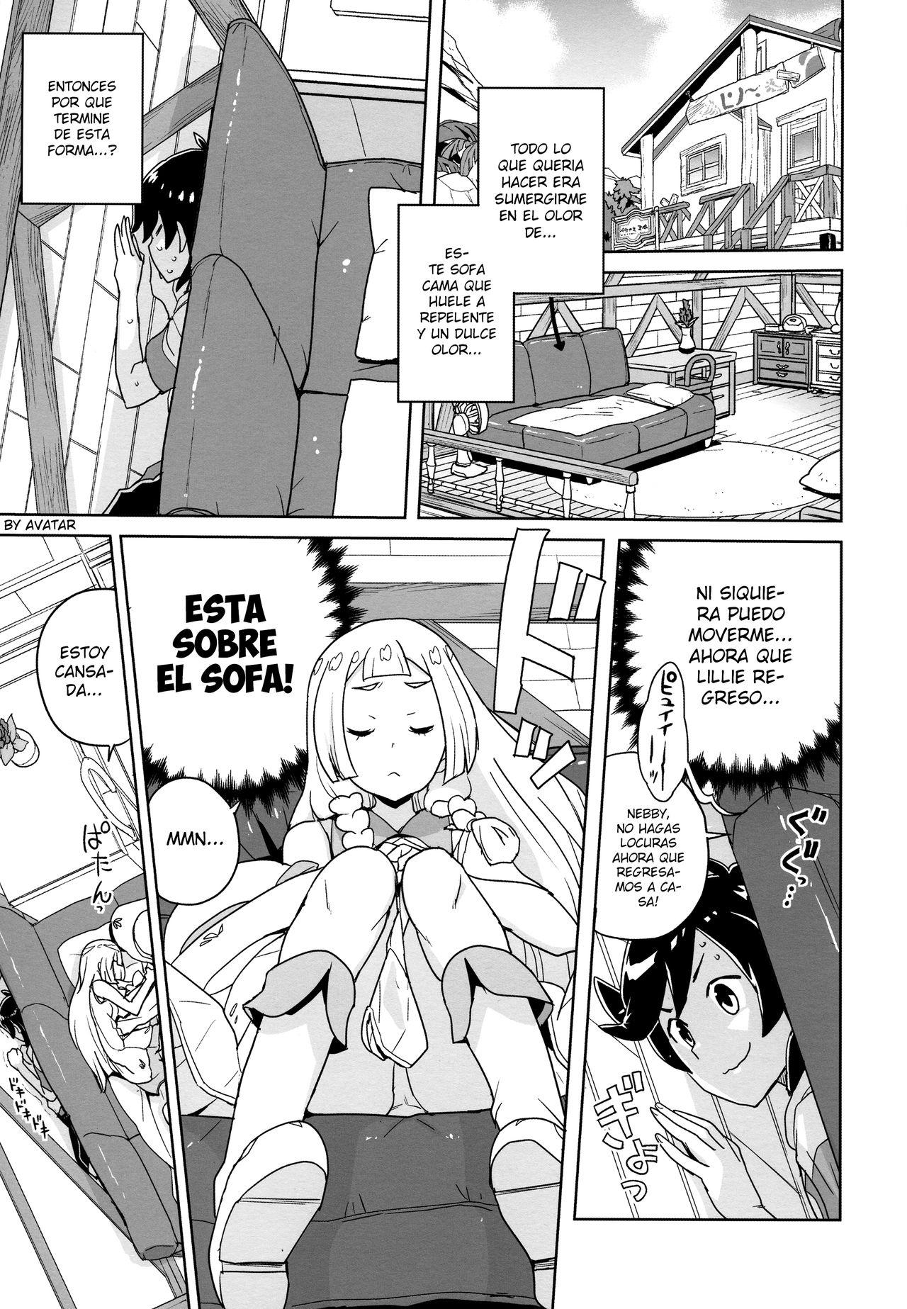 Choushi ni Noruna yo Lillie page 2 full