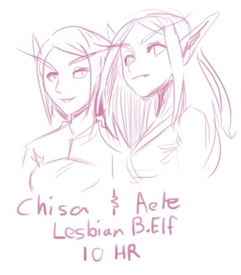 Chisa &amp; Aete - Lesbian Blood Elves 10hr cover