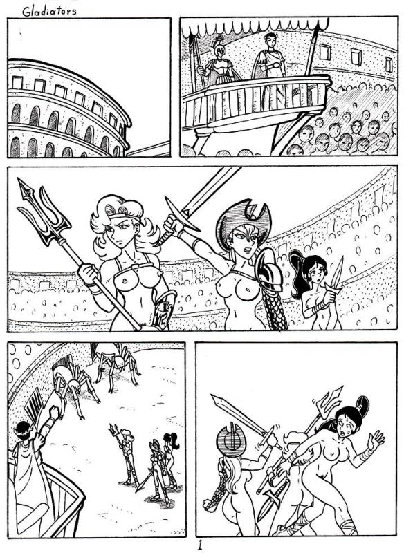 Gladiators page 1 full
