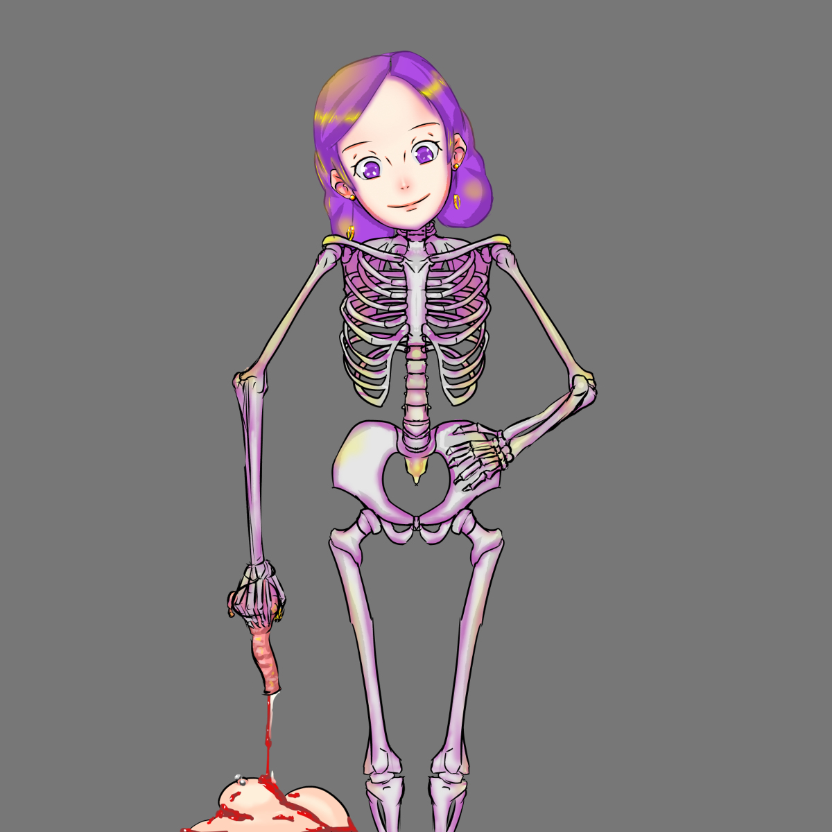 Skeleton Girl Image set 12p no text page 5 full
