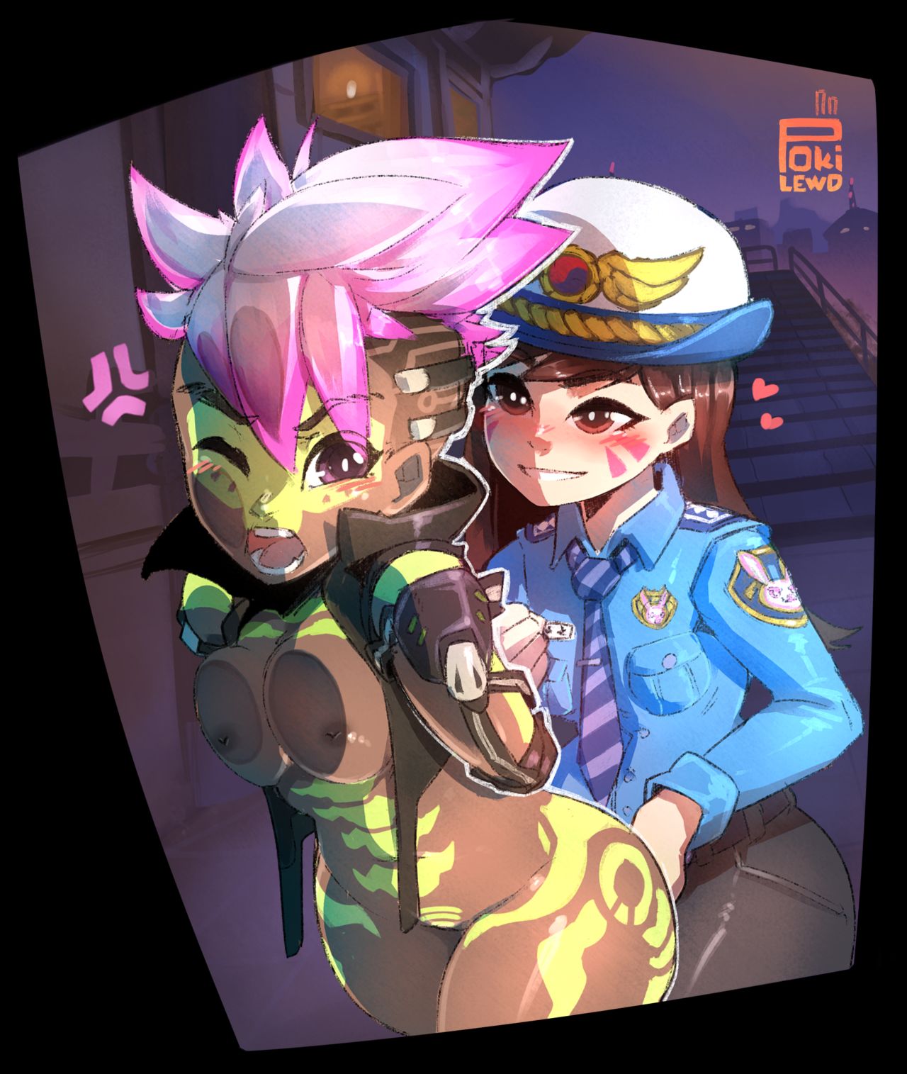 Arrested: Sombra x Dva page 1 full