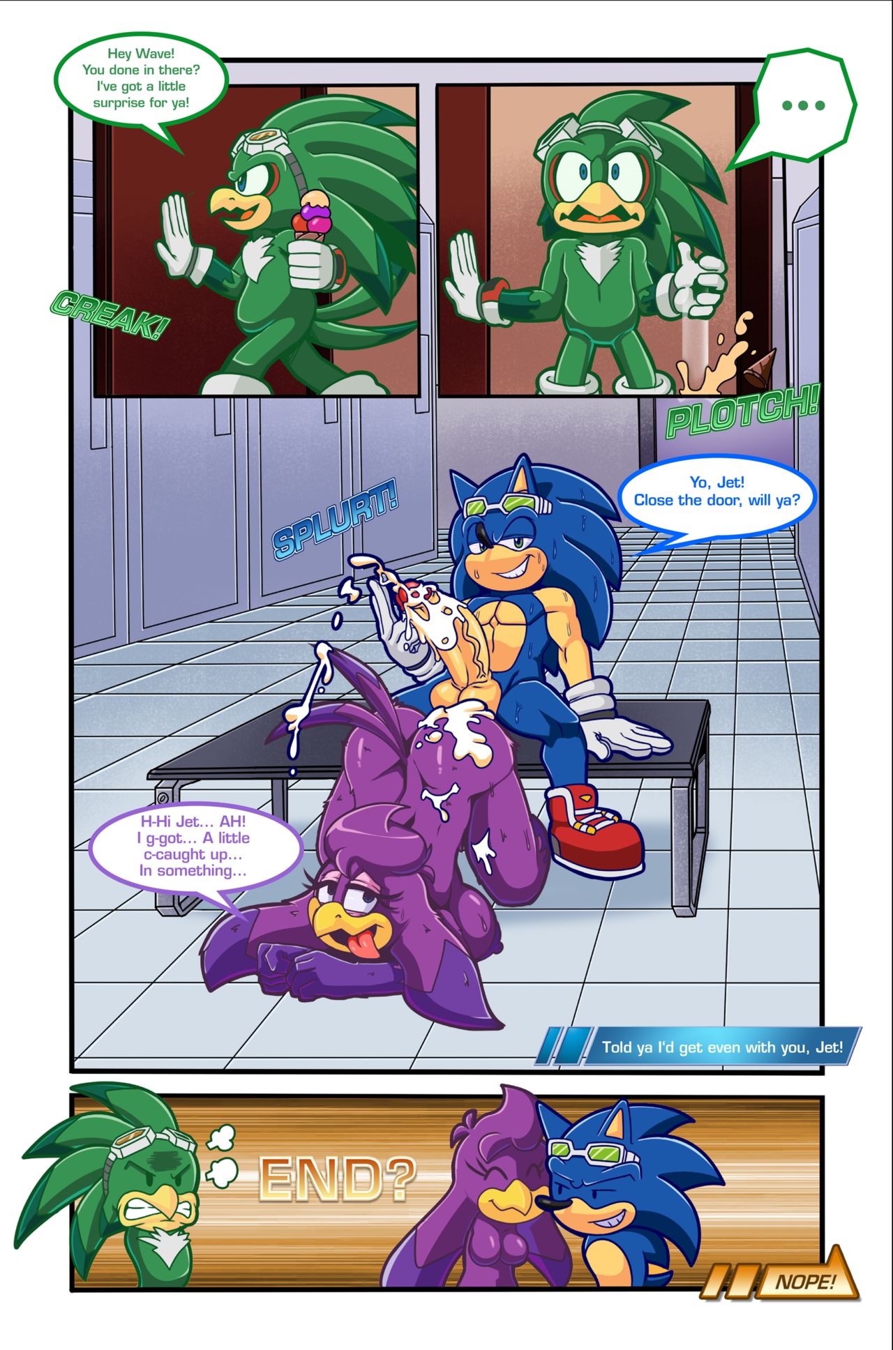 Sonic Riding Dirty page 10 full
