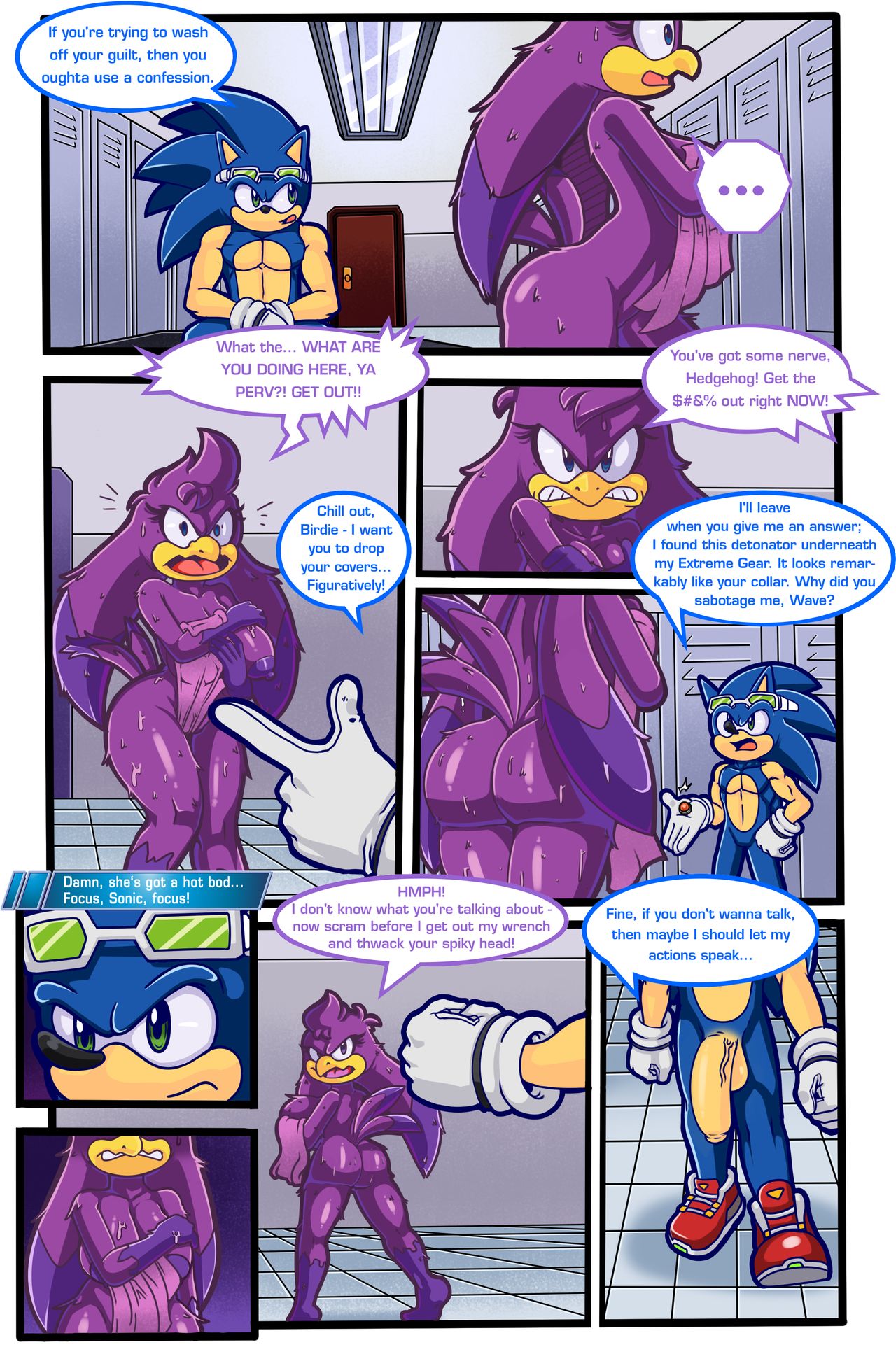 Sonic Riding Dirty page 5 full