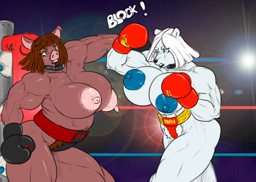 Masha vs Donna for the Tit-boxing Europe Championship page 2 full