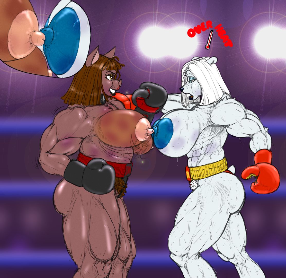 Masha vs Donna for the Tit-boxing Europe Championship page 5 full
